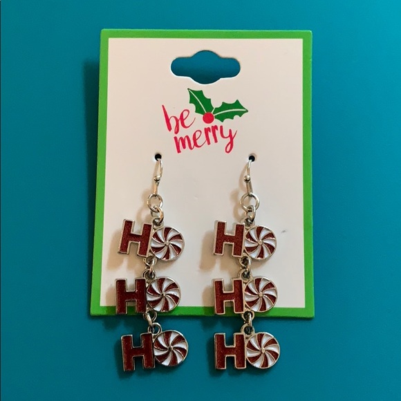 Jewelry - Ho Ho Ho Christmas Earrings